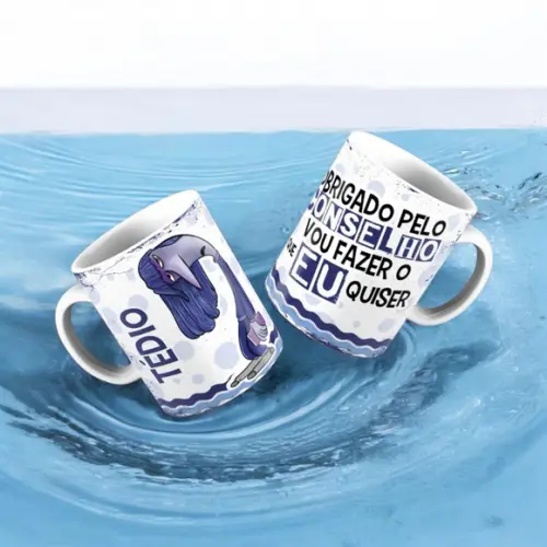 Caneca Personalizada de Porcelana Divertidamente