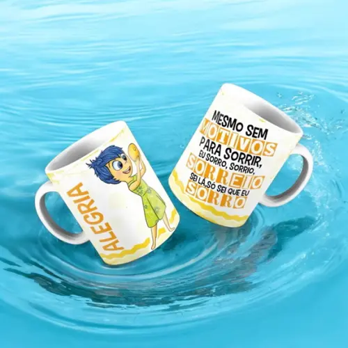 Caneca Personalizada de Porcelana Divertidamente