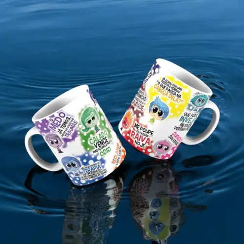 Caneca Personalizada de Porcelana Divertidamente