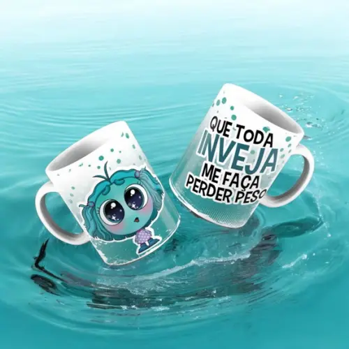 Caneca Personalizada de Porcelana Divertidamente