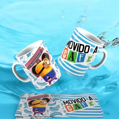 Caneca Personalizada de Porcelana Minnions