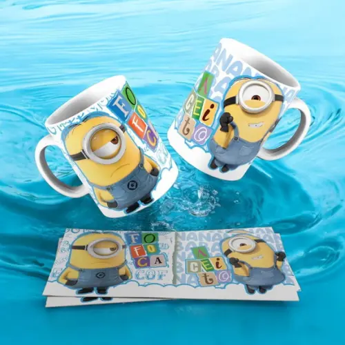 Caneca Personalizada de Porcelana Minnions