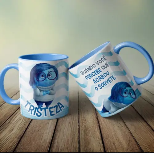 Caneca Personalizada de Porcelana Divertidamente