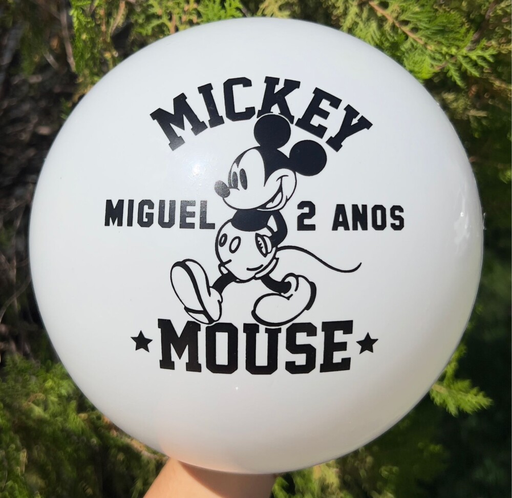KIT 25 BOLAS DE VINIL PERSONALIZADAS (23CM) PROMOÇÃO - Cópia