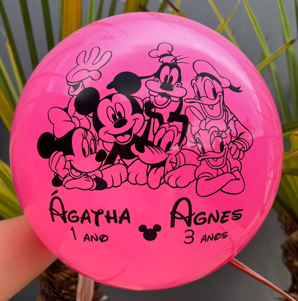 KIT 25 BOLAS DE VINIL PERSONALIZADAS (23CM) PROMOÇÃO - Cópia
