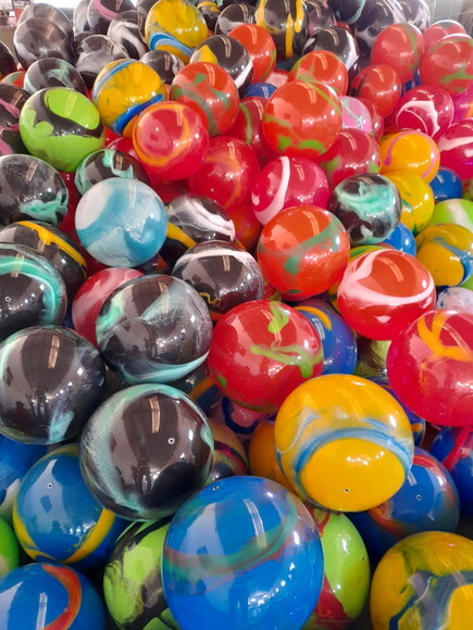 Kit 20 Bolas de Vinil Marmorizadas (38cm) - Promoção
