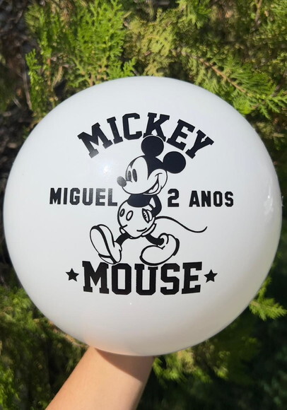 30 Bolas Personalizadas (23cm) Valor Especial!