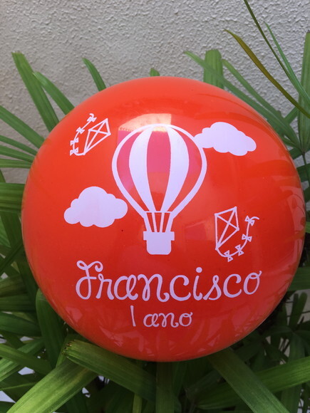 Kit 80 Bolas Personalizadas (23cm) Futebol
