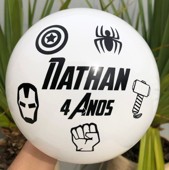 Kit 20 Bolas Personalizadas (23cm)