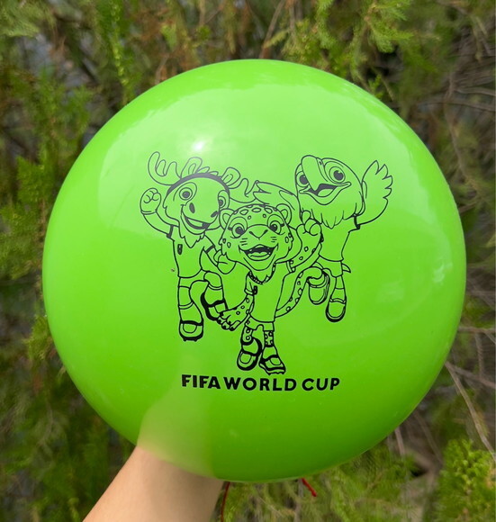 Kit 20 Bolas Personalizadas (23cm) Copa 2026