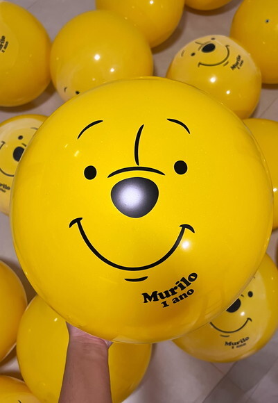 Kit 35 Bolas Personalizadas (38cm) Promoção
