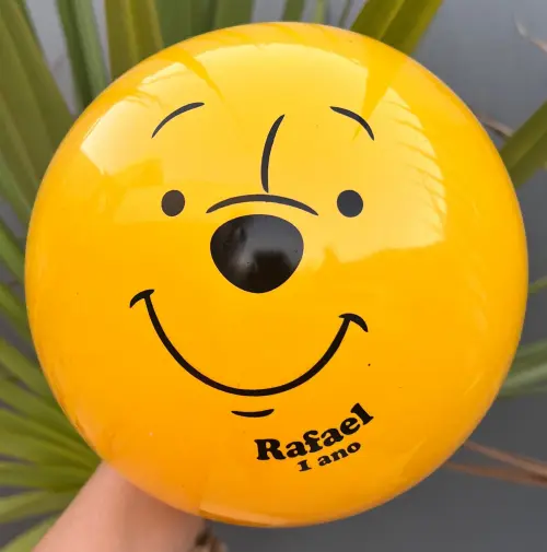 KIT 20 BOLAS DE VINIL PERSONALIZADAS (23CM) PROMOÇÃO