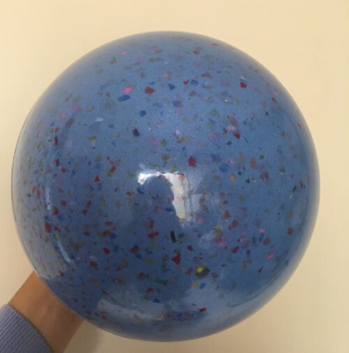 15 Bolas Confetes de Vinil (23cm)