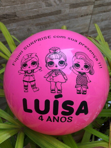 Kit 15 Bolas Personalizadas (38cm)