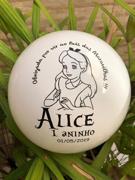 Kit 20 Bolas Personalizadas (38cm)
