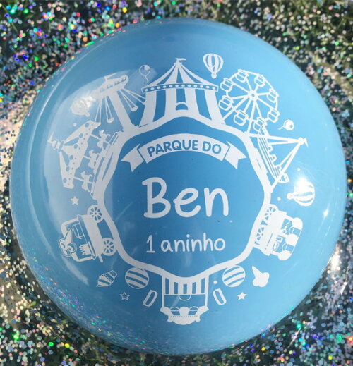 Kit 20 Bolas Personalizadas (38cm)
