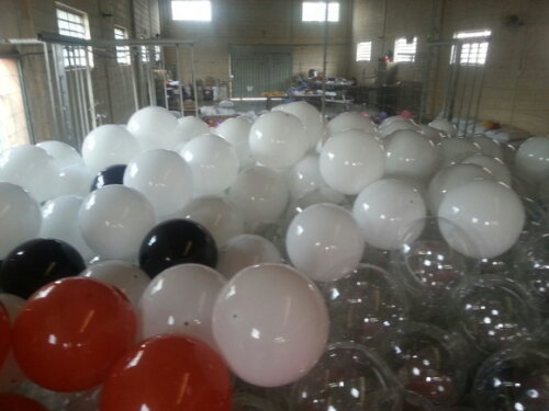 80 Bolas Lisas (23cm) Futebol