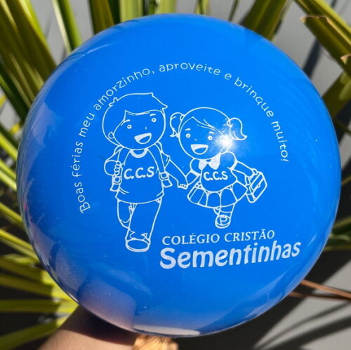 Kit 130 Bolas Personalizadas (23cm)