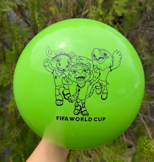 Kit 20 Bolas Personalizadas (23cm) Copa 2026