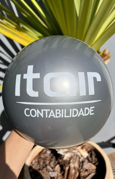 Kit 200 Bolas Personalizadas (23cm)