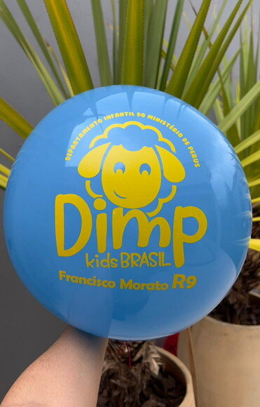 Kit 200 Bolas Personalizadas (23cm)