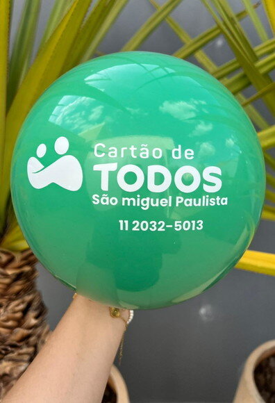 Kit 30 Bolas Personalizadas (38cm) Promoção