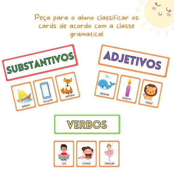 Gramática - Atividade Classe Gramatical (pdf)