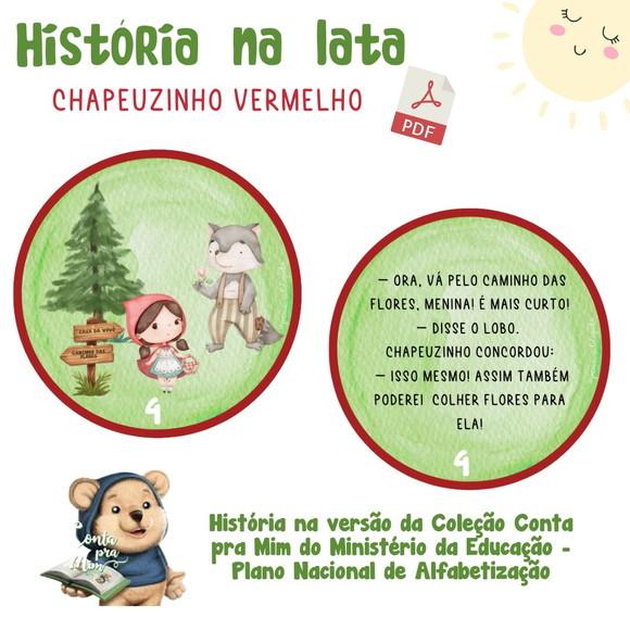 História na Lata - Chapeuzinho Vermelho (pdf)