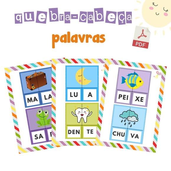 Quebra-cabeça Palavras (arquivo Pdf)