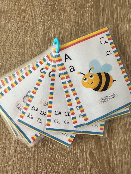 Flashcards Alfabeto Silábico 4 Cards Por Página (pdf)