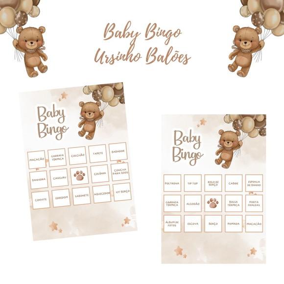 Baby Bingo Ursinho Balões (60 Cartelas) pdf