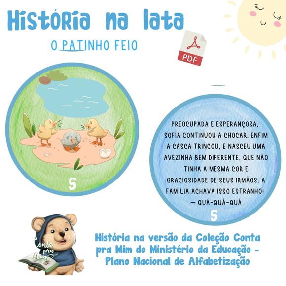 História na Lata - o Patinho Feio (pdf)