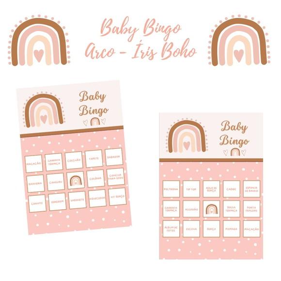Baby Bingo Arco-íris Boho (60 Cartelas) pdf