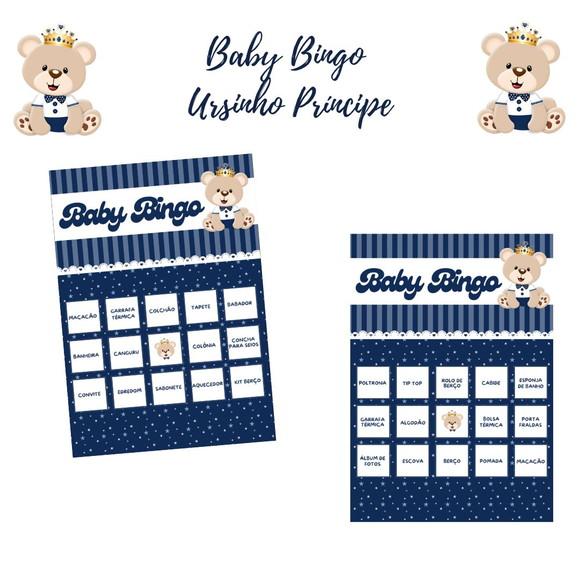 Baby Bingo Ursinho Príncipe (60 Cartelas) pdf