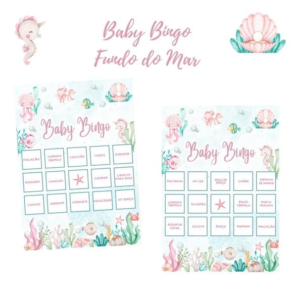 Baby Bingo Fundo do Mar (60 Cartelas) pdf