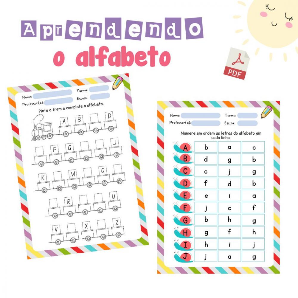 Aprendendo O Alfabeto (pdf)