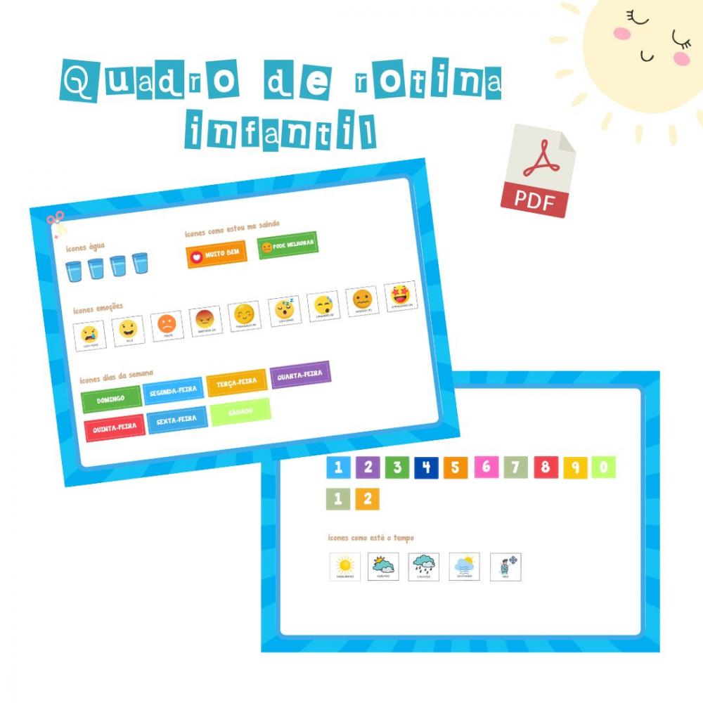 Quadro Rotina Infantil Patrulha Canina (digital Pdf)