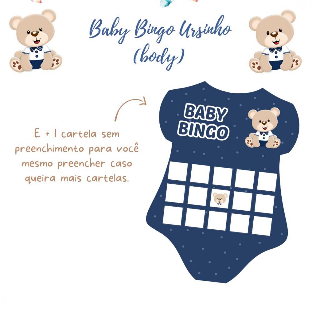 Baby Bingo Ursinho Body (60 Cartelas) pdf
