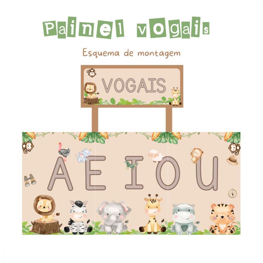 Painel Vogais - Safári (pdf)