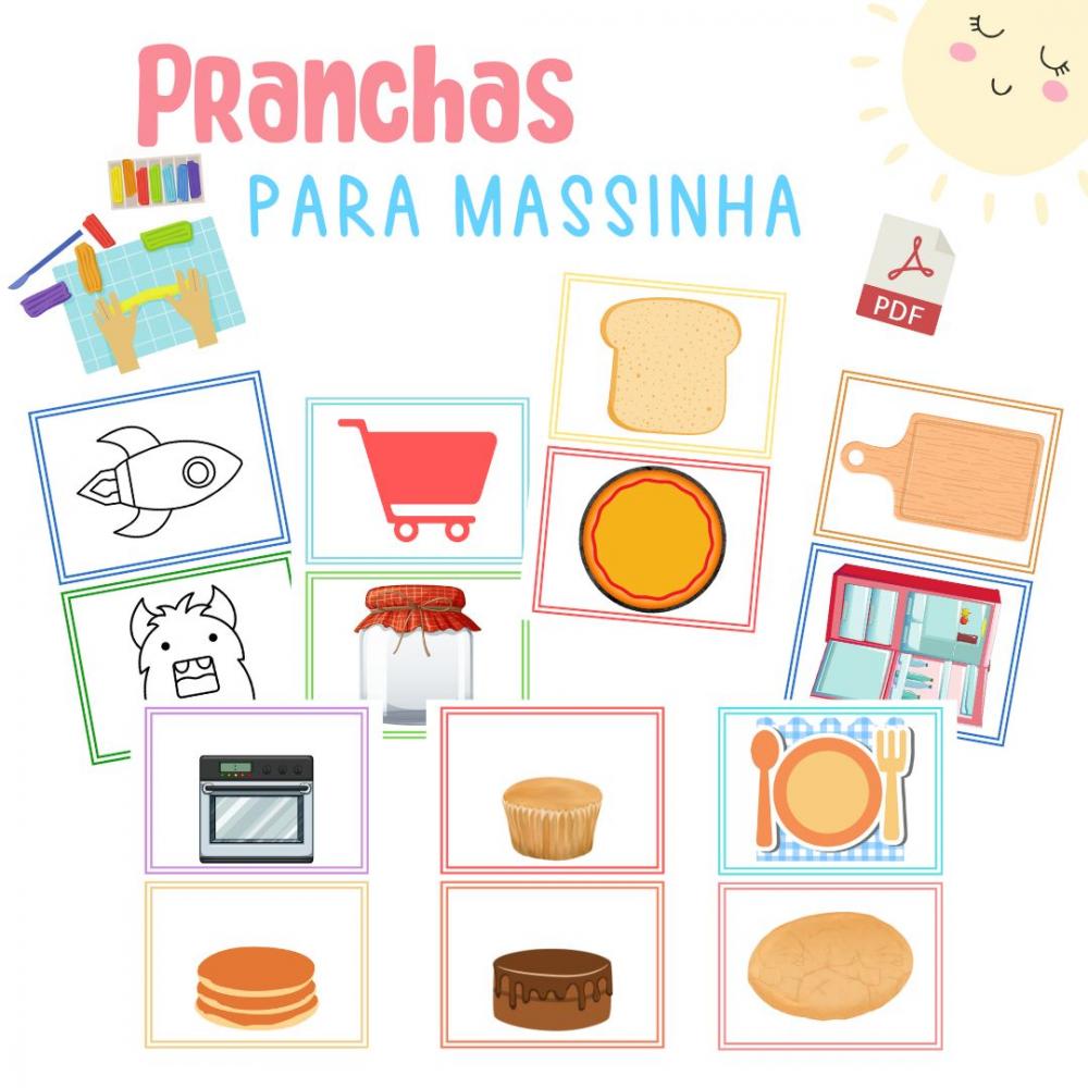 Prancha para Massinha (arquivo Pdf)