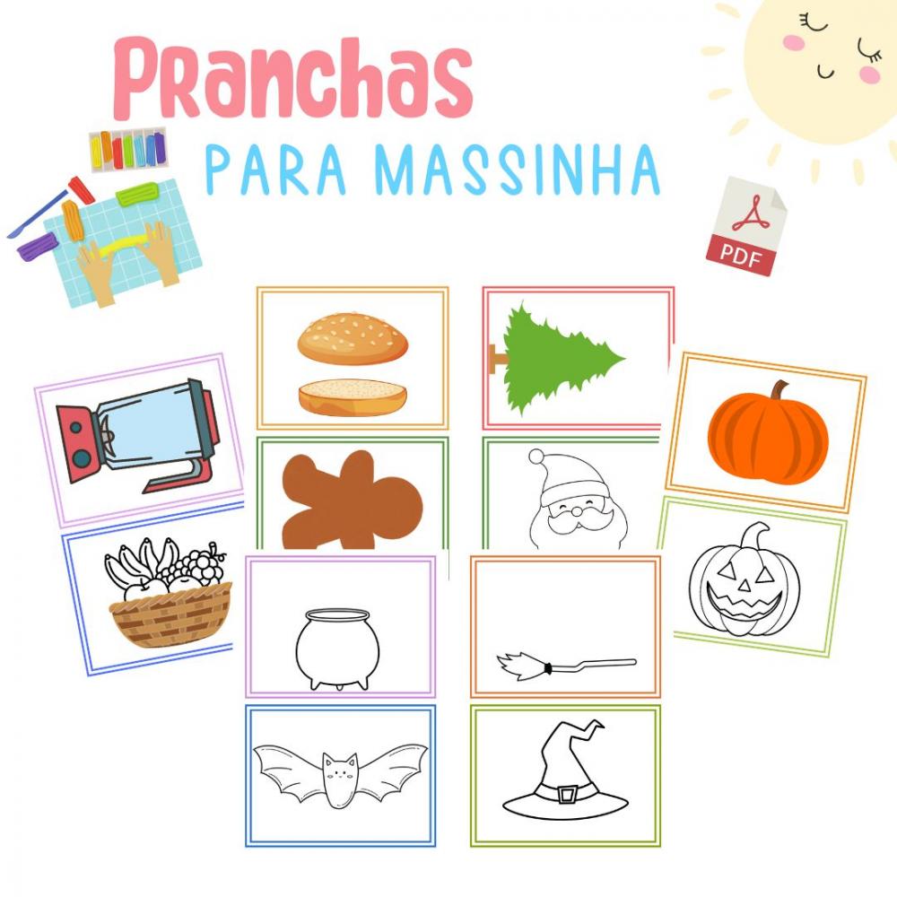 Prancha para Massinha (arquivo Pdf)