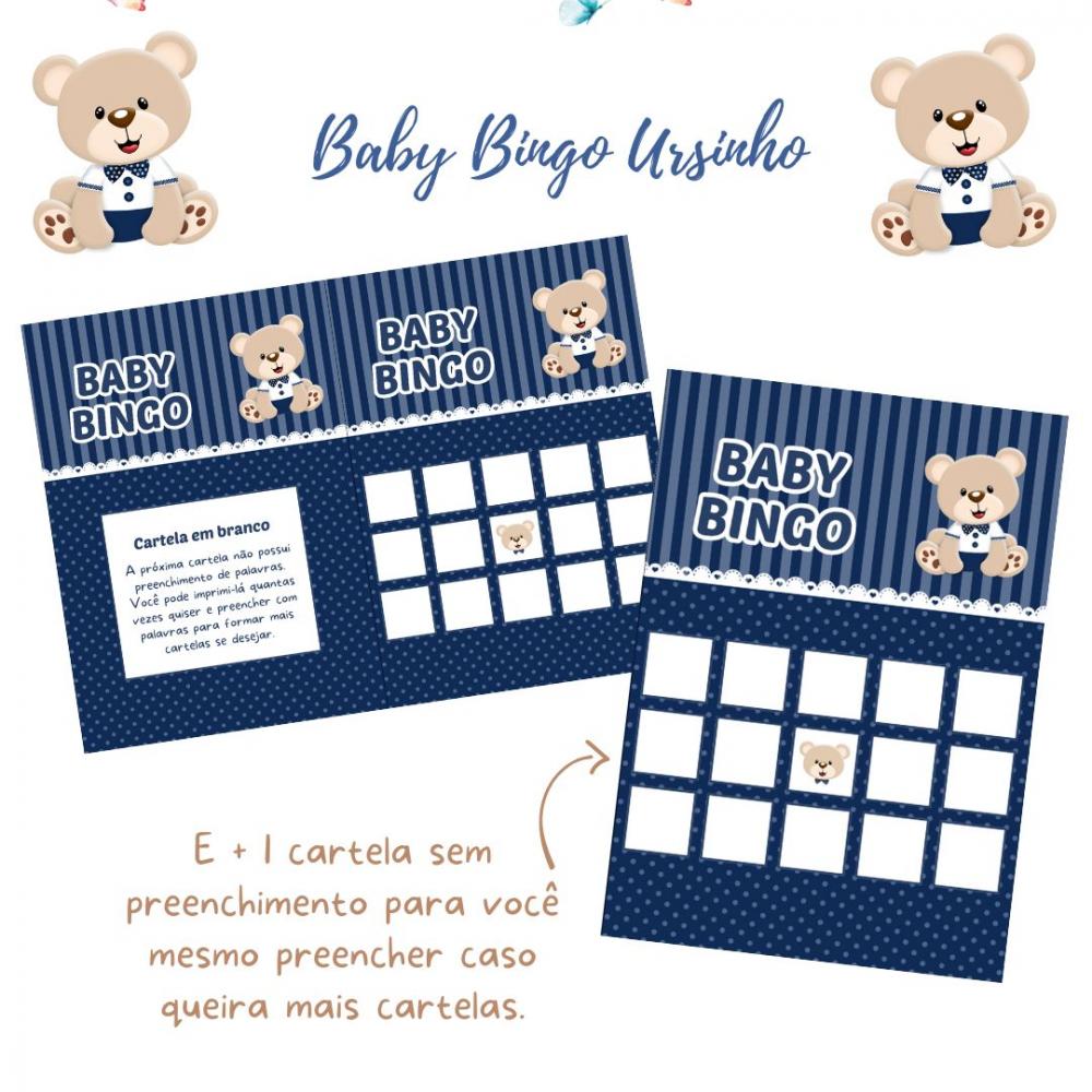 Baby Bingo Ursinho (azul Marinho) (60 Cartelas) pdf