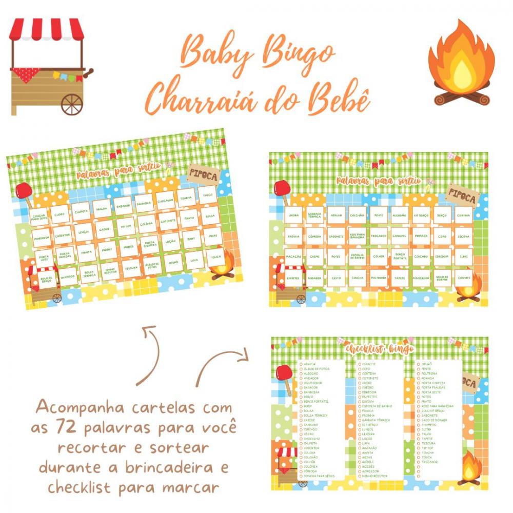 Baby Bingo Charraiá do Bebê (60 Cartelas) pdf