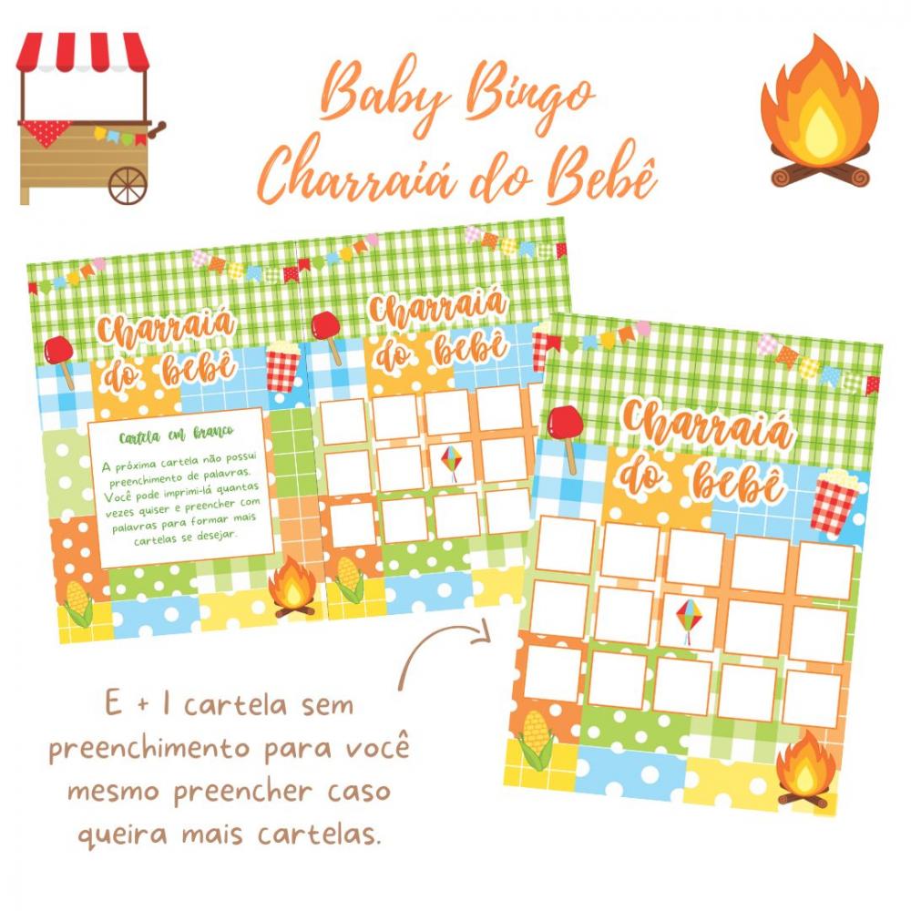 Baby Bingo Charraiá do Bebê (60 Cartelas) pdf