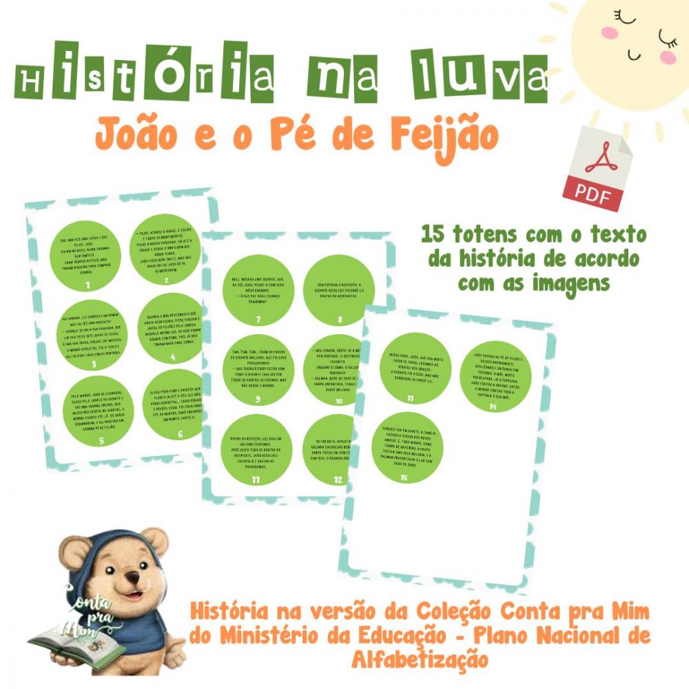 História na Luva -joão e o Pé de Feijão (pdf)