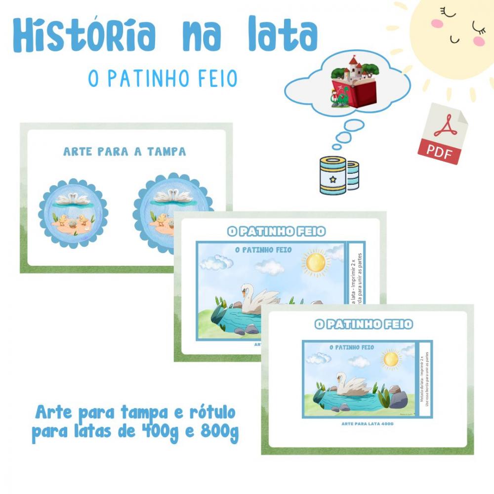 História na Lata - o Patinho Feio (pdf)