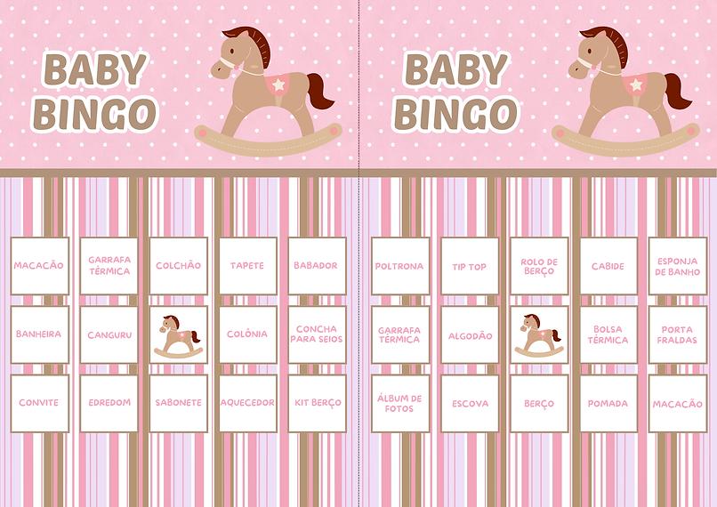 Baby Bingo Cavalinho - Rosa (60 Cartelas) pdf