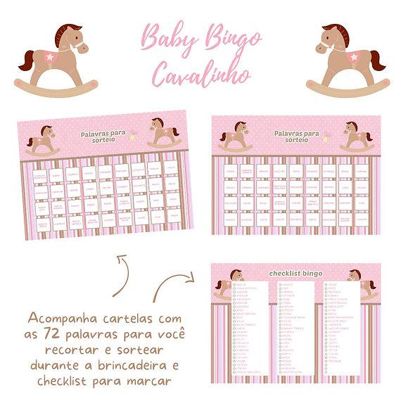 Baby Bingo Cavalinho - Rosa (60 Cartelas) pdf