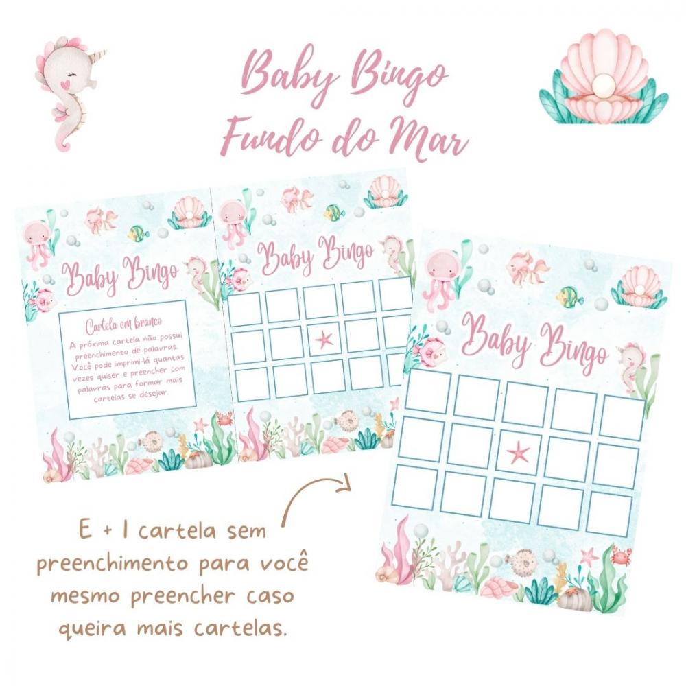 Baby Bingo Fundo do Mar (60 Cartelas) pdf