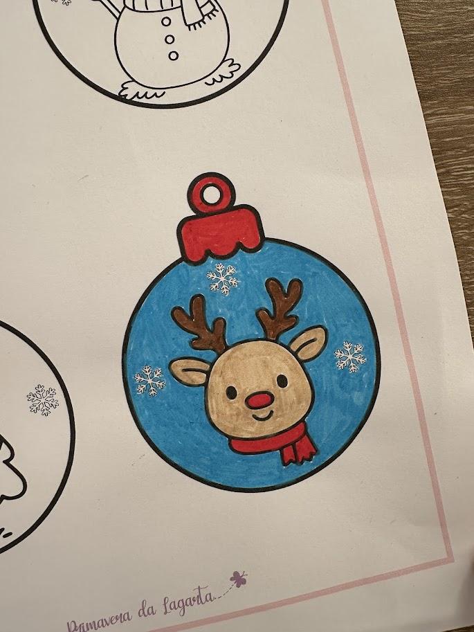 Bolinhas de Natal para Colorir (pdf)